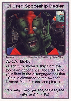 Used Spaceship Dealer - A.K.A. Bob (Miles)